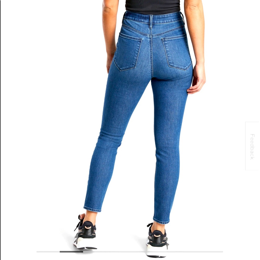 Sculptek Denim Ankle Skinny True Blue Wash